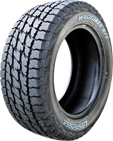 مجموعة من 2 (اثنين) Landspider Wildtraxx A/T إطارات شعاعية للشاحنات الخفيفة للطرق الوعرة لجميع التضاريس - LT265/60R20 265/60/20 265/60-20 121/118S نطاق التحميل E LRE 10 طبقات RWL بأحرف بيضاء مرتفعة in Saudi Arabia