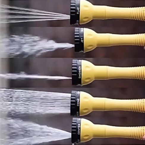 Car Wash Brush with Long Handle,Auto Rotating Car Wash Brush Cleaning Kit 360° Spin Car Mop with Pressure Washer Gun and Hose Nozzle for Cars RV Truck Yards Gardens etc in Saudi Arabia