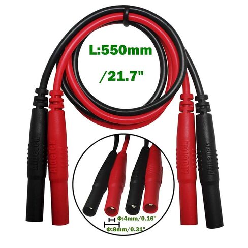 AideTek Silicone Rubber Wire Test Lead Kit of Multimeter for multimeter Tester TLP20257 in Kuwait