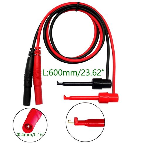 AideTek Silicone Rubber Wire Test Lead Kit of Multimeter for multimeter Tester TLP20257 in Kuwait