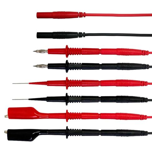 AideTek Silicone Rubber Wire Test Lead Kit of Multimeter for multimeter Tester TLP20257 in Kuwait