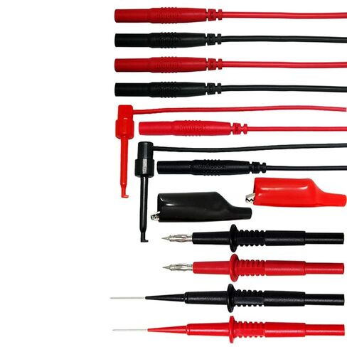 AideTek Silicone Rubber Wire Test Lead Kit of Multimeter for multimeter Tester TLP20257 in Kuwait