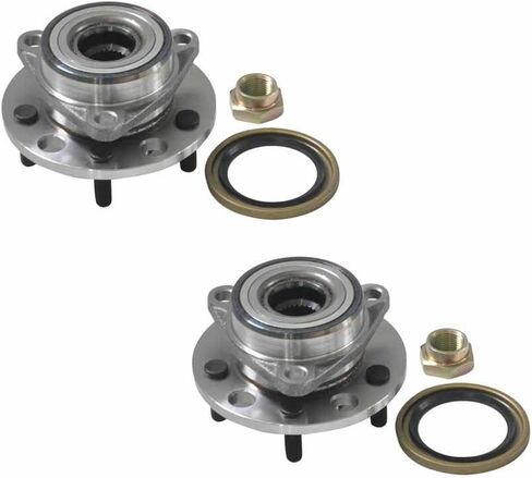 DRIVESTAR 513016 محور العجلة الأمامي LH/RH ومجموعة المحمل لـ Buick Century 93-83 Electra 90-85 Lesabre 91-86 Park Avenue 91؛ لكاديلاك ألانتي 90-87 الهيكل التجاري 91-85 (زوج) in Saudi Arabia