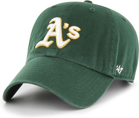 MLB New York Yankees '47 Brand Clean Up Adjustable Cap, One Size, Kelly in Saudi Arabia