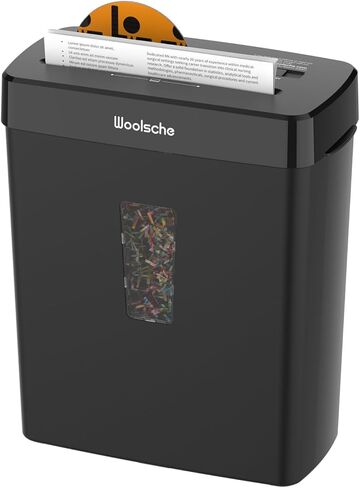 Paper Shredder for Home,10-Sheet Cross Cut with 13L Basket, P-4 Security Level,3-Mode Design - Shreds CD and Credit Card,Shredders for Home Use in Kuwait