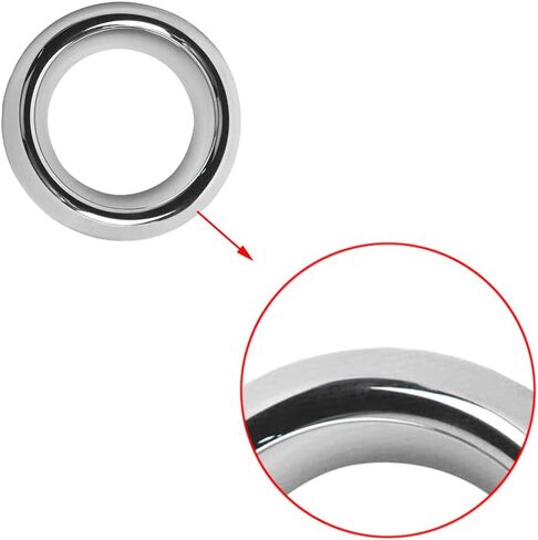 Front Driver/Front Passenger Side Fog Light Trim, Front Fog Light Bezel Trim Ring Left=Right 5113680AA, 2014-2020 Compatible with Dodge Durango Citadel Platinum GT Limited Citadel, SXT in Saudi Arabia