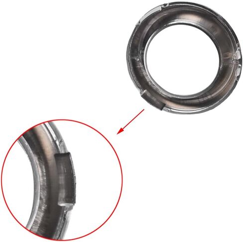 Front Driver/Front Passenger Side Fog Light Trim, Front Fog Light Bezel Trim Ring Left=Right 5113680AA, 2014-2020 Compatible with Dodge Durango Citadel Platinum GT Limited Citadel, SXT in Saudi Arabia