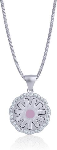 925 Sterling Silver Thick Popcorn | Round Cube Chain Evil Eye Necklace | Available in Gold or Silver | 18+2 Inch Adjustable Chain in Saudi Arabia