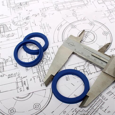 ID 40-48mm Polyurethane Hydraulic Cylinder Oil Sealing Ring UN/UHS/U/Y Type Shaft Hole General Sealing Ring Gasket(40x50x6) in Saudi Arabia
