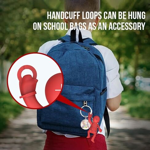 Silicone Funny Pen Holder, Pencil Organizer Cute Desk Decorations Office Accessories Funny Keychain for Schoolbag Handbag Checkout Counter (Red) in Saudi Arabia