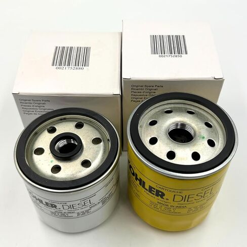 Genuine Service Tune Up Kit for 5EFKOD 6EKOD 7EFKOZD 9EKOZD 9EFKOZD 11EKOZD Generators with Genuine Fuel Filter ED0021752880-S and Genuine Oil Filter ED0021752850-S in Kuwait