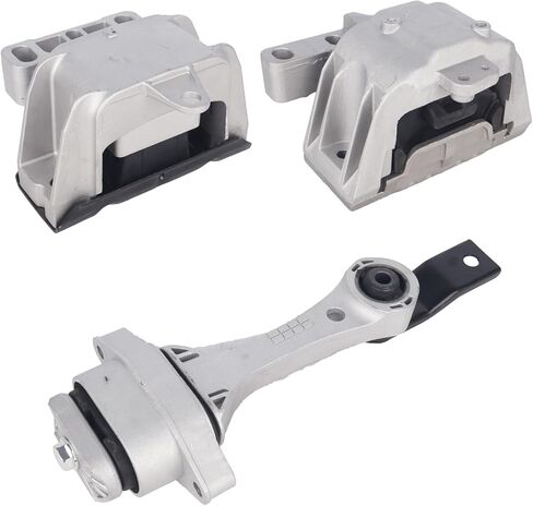 KUSATEC 3PCS Engine Motor Mount & Transsmission Mount Set Compatible with Volkswagen Beetle 1998-2005/Golf 1999-2006/Jetta 1999-2005, Replacement for A6929 A6935 A6930 in Saudi Arabia