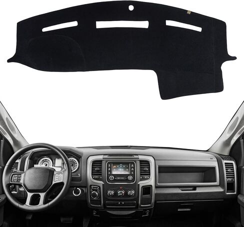 KEYOOG غطاء لوحة القيادة حصيرة مناسبة لسيارة Chevy Blazer 2024-2019 حصيرة لوحة لوحة القيادة المضادة للوهج، وسادة مضادة للانزلاق وواقي من الشمس (رمادي) in Saudi Arabia