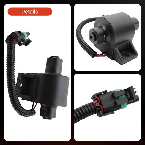 12V Fuel Pump 42-1762 Compatible with Thermo King Tripac APU Tri-Pac Evolution Replaces 42-989 42-1762 in Saudi Arabia
