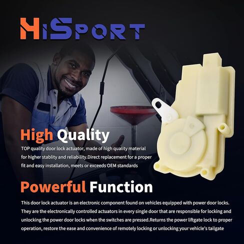 HiSport 74896-S6M-A01 Rear Tailgate Trunk Latch Lock Actuator Compatible with Acura RSX 2.0L 2002 2003 2004 2005 2006 Replacement for 74896S6MA01 746-747 in Saudi Arabia