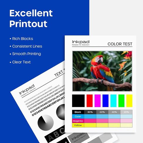 LC401XL LC401 Ink Cartridges Compatible with Brother LC401XL LC401 XL LC-401 Ink Cartridges Replacement for Brother MFC-J1010DW MFC-J1012DW MFC-J1170DW MFC-J1800DW Printer (8 Pack, BK/C/M/Y) in Kuwait