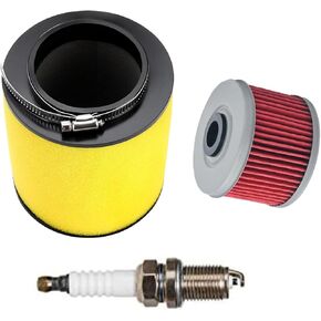 Compatible with Rancher 420 Air Filter 17254-HP5-600 for Honda Rancher 420 TRX420FE TRX420FM TRX420FPE TRX420TE2007-2013 With Oil Filter Spark Plug Tune Up Kit in Kuwait