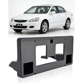 XCLPF دعامة لوحة الترخيص الأمامية متوافقة مع Honda Accord 4dr 2006-2007 إطار لوحة الترخيص الأمامي حامل لوحة الترخيص استبدال OE 71145-SDA-A10 in Kuwait