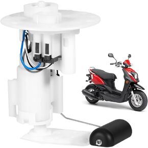 Electric Fuel Pump Assembly Compatible with Yamaha C3 2007-2011, Zuma 50 2012-2013, Zuma 50F 2014-2019, Zuma 50FX 2014-2018 - Replace 3B3E39071100, 3B3-E3907-11-00, One Year Quality Assurance in Kuwait