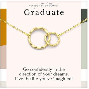 HOPE LOVE SHINE Necklace – College or High School Graduation Jewelry for Her, Best Friend Gift in Kuwait