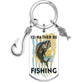Fishing Keychain for Men Fishing Accessories Cool Stuff for Fisherman Fish Keychian for Fishermen Fish Lover Dad Grandpa Birthday Christmas Gifts for Fisherman in Saudi Arabia