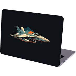 متوافق مع جهاز MacBook Pro مقاس 14 بوصة، حافظة صلبة مع غطاء لوحة مفاتيح وواقي شاشة (A2442 A2779 A2918 A2992 A3112 A3185 A3401 A3434، إصدار 2021-2025) - Fighter Jet MC22170 in Kuwait