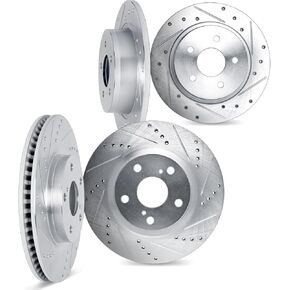 دوارات الفرامل لشركة الاحتكاك الديناميكي لـ 1991-1995 أكيورا ليجند؛ 1996-1998 أكورا آر إل; 1995-1998 هوندا أوديسي | دوارات فرامل قرصية مشقوقة أمامية وخلفية| الفرامل والدوارات in Kuwait