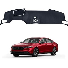 Dash Cover Compatible with 2023-2025 2026 Honda Accord with HUD Dashboard Cover Mat Non-Slip Pad Carpet Sunshield Protector,Without HUD Accessories Custom Fit for Accord in Kuwait