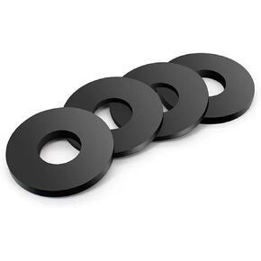 حشية مسطحة H2mm M2-M42 حشية مانعة للتسرب من السيليكون النتريل الممتصة للماء (ID2xOD7-30pcs) in Kuwait