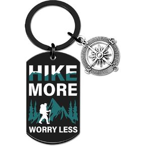 هدايا المشي لمسافات طويلة للنساء والرجال ملحقات المشي لمسافات طويلة سلسلة المفاتيح هدايا رائعة للمتنزهين النساء في الهواء الطلق الرجال هدية عيد ميلاد فريدة من نوعها للمتنزهين في الهواء الطلق هدية للمرأة in Kuwait