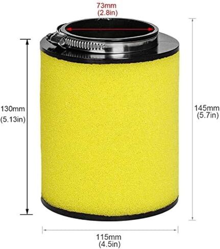 Compatible with Rancher 420 Air Filter 17254-HP5-600 for Honda Rancher 420 TRX420FE TRX420FM TRX420FPE TRX420TE2007-2013 With Oil Filter Spark Plug Tune Up Kit in Kuwait