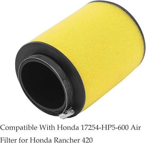 Compatible with Rancher 420 Air Filter 17254-HP5-600 for Honda Rancher 420 TRX420FE TRX420FM TRX420FPE TRX420TE2007-2013 With Oil Filter Spark Plug Tune Up Kit in Kuwait