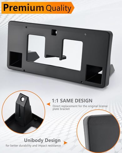 XCLPF دعامة لوحة الترخيص الأمامية متوافقة مع Honda Accord 4dr 2006-2007 إطار لوحة الترخيص الأمامي حامل لوحة الترخيص استبدال OE 71145-SDA-A10 in Kuwait