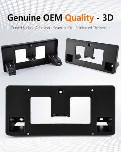 XCLPF دعامة لوحة الترخيص الأمامية متوافقة مع Honda Accord 4dr 2006-2007 إطار لوحة الترخيص الأمامي حامل لوحة الترخيص استبدال OE 71145-SDA-A10 in Kuwait