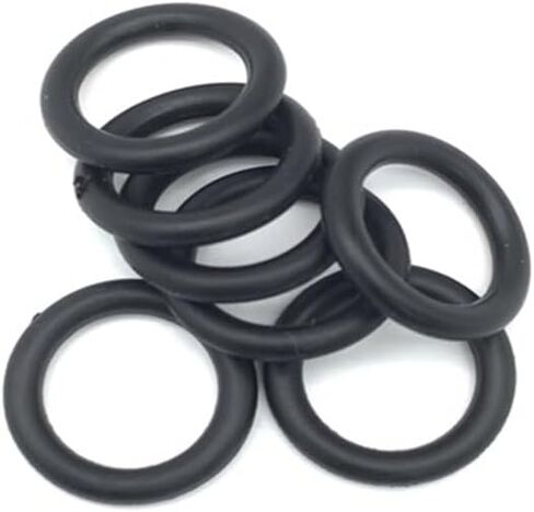 100 قطعة NBR O Ring جوانات ختم الزيت CS 1.8 مم ID.8 ~ 30 مم مطاط النتريل للسيارات شكل دائري مقاومة للتآكل غسالة سوداء (ID 7.5 مم CS 1.8 مم) in Saudi Arabia