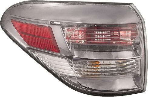 HEADLIGHTSDEPOT Tail Light Left Driver Body Mounted Canada Built Compatible With 2010-2012 Lexus RX350 in Saudi Arabia