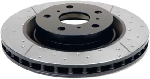 الدوار DBA DBA069BLKX Street Series - الدوار أحادي الاتجاه ذو الحفر المتقاطع/المشقوق in Kuwait