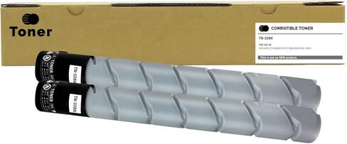 The Cartridge People 2pk, Compatible TN 328, TN 328K, AAV8130, Black Toner Cartridge, 28,000 Pages, BIZHUB C250I, BIZHUB C300I, BIZHUB C360I in Kuwait