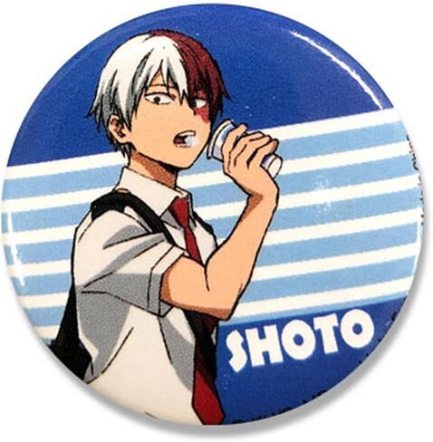 My Hero Academia S2 - Shoto Todoroki Button 1.25" in Saudi Arabia