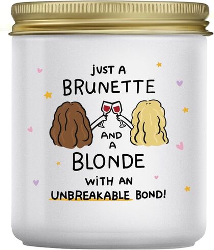 هدايا عيد ميلاد للنساء من لاكريما - أفضل هدية لعيد ميلاد الصداقة للنساء Bestie BFF، هدية شمعة اللافندر in Kuwait