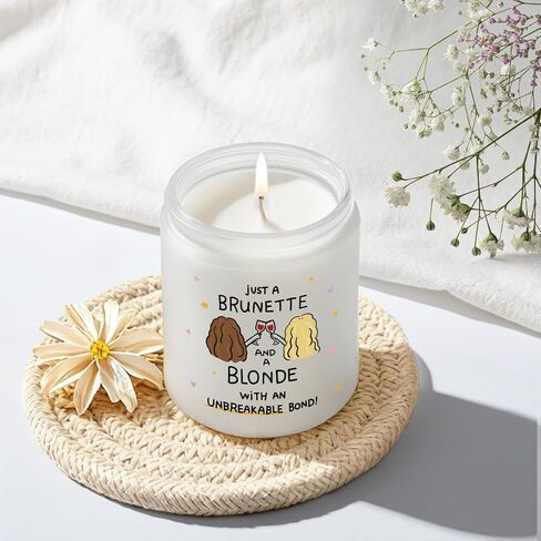 هدايا عيد ميلاد للنساء من لاكريما - أفضل هدية لعيد ميلاد الصداقة للنساء Bestie BFF، هدية شمعة اللافندر in Kuwait