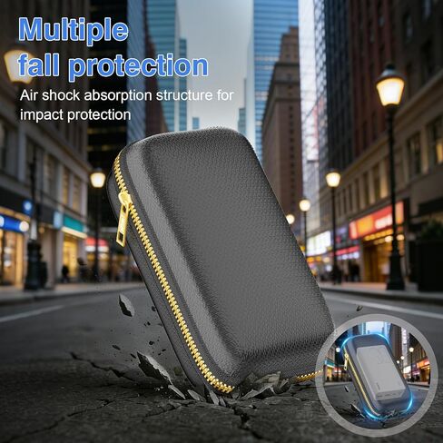 حافظة صلبة للحماية المحمولة مقاومة للحريق من تامفيل لبنك الطاقة، صندوق حمل إلكتروني مقاوم للانفجار وعازل للحرارة مع سحاب مقاوم للحريق وجيب داخلي شبكي، للهاتف، ونظام تحديد المواقع، والقرص الصلب، وشحن USB in Kuwait