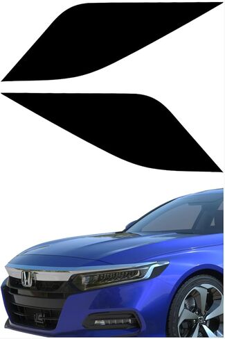 Amber Delete Headlight Tint Compatible with 2018-2022 Honda Accord in Kuwait