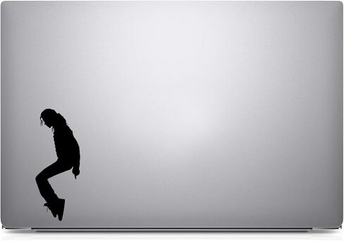 Bargain Max Decals Jackson Dancer Silhouette Decal Notebook Car Laptop 5.5" (Black) in Saudi Arabia