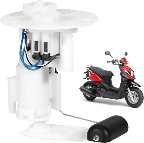 Electric Fuel Pump Assembly Compatible with Yamaha C3 2007-2011, Zuma 50 2012-2013, Zuma 50F 2014-2019, Zuma 50FX 2014-2018 - Replace 3B3E39071100, 3B3-E3907-11-00, One Year Quality Assurance in Kuwait