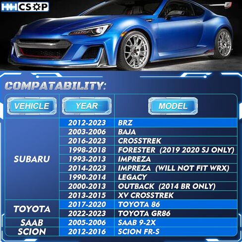 5x100 to 5x114.3 Forged Wheel Spacer 15mm for Subaru Impreza BRZ Baja Forester Legacy Outback | Scion FR-S | Toyota 86, 4PCS 5x100 to 5x4.5 Hubcentric Wheel Adapters 56.1mm Hub Bore with 12x1.25 Studs in Saudi Arabia
