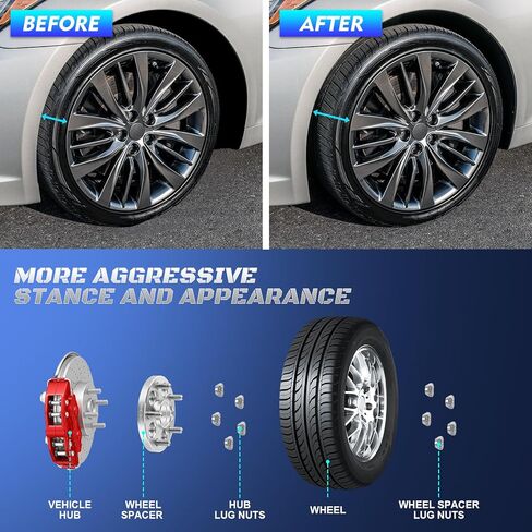 5x100 to 5x114.3 Forged Wheel Spacer 15mm for Subaru Impreza BRZ Baja Forester Legacy Outback | Scion FR-S | Toyota 86, 4PCS 5x100 to 5x4.5 Hubcentric Wheel Adapters 56.1mm Hub Bore with 12x1.25 Studs in Saudi Arabia