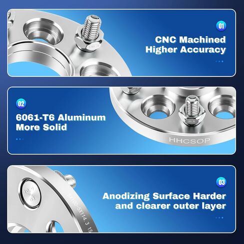 5x100 to 5x114.3 Forged Wheel Spacer 15mm for Subaru Impreza BRZ Baja Forester Legacy Outback | Scion FR-S | Toyota 86, 4PCS 5x100 to 5x4.5 Hubcentric Wheel Adapters 56.1mm Hub Bore with 12x1.25 Studs in Saudi Arabia