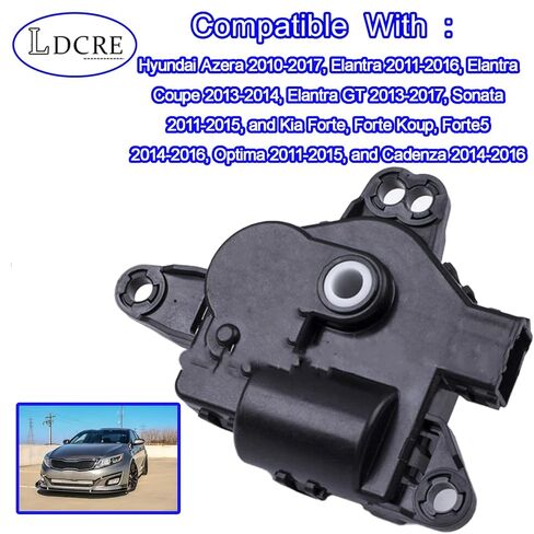 HVAC Heater Blend Door Actuator, Main Mode, 5-Pin, Fits Hyundai Azera 2010-2017, Elantra 2011-2016, Sonata 2011-2015, Kia Optima Forte Cadenza 2011-2016, Replace 604-327, 971573SAA0 in Saudi Arabia