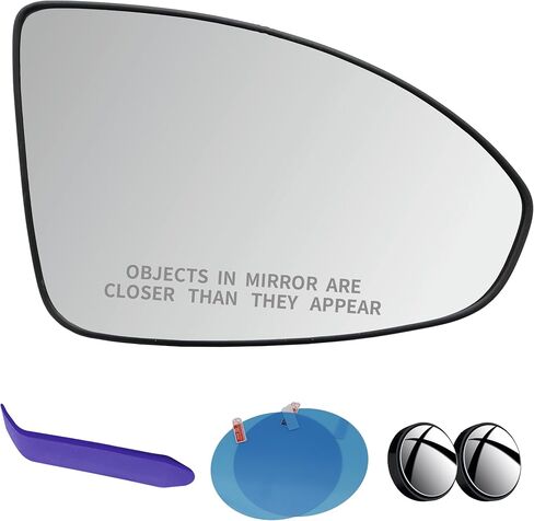 EAP Passenger Side Mirror Glass Compatible with Chevrolet Cruze 2011-2015, Heated, 95215095 95215097 GM1325127 GM1325128 in Saudi Arabia